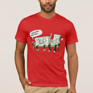 T-shirts Para trás em meu dia
