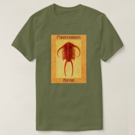 T-shirts Paraceraurus fóssil trilobita