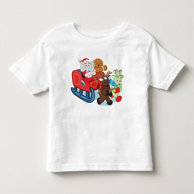 T-shirts Parada do Natal de Webkinz (Frente)