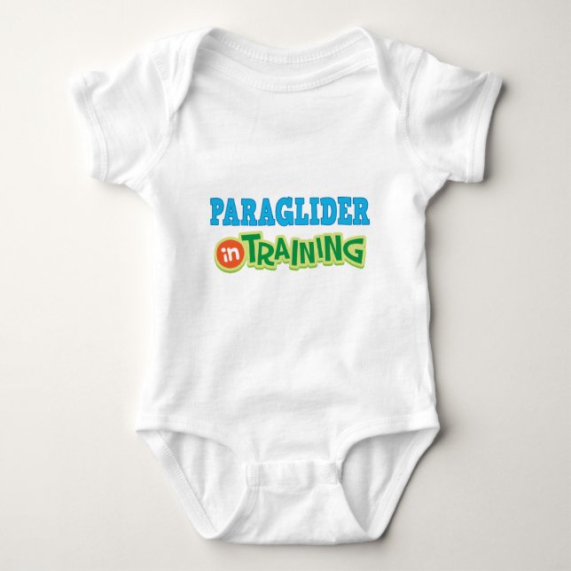 T-shirts Paraglider no treinamento (futuro) (Frente)