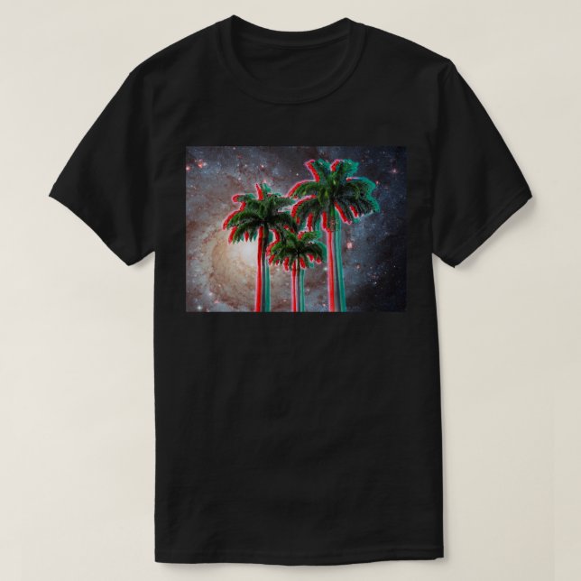 T-shirts Paraíso galáctico (Frente do Design)