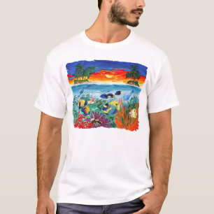 T-shirts Paraíso tropical