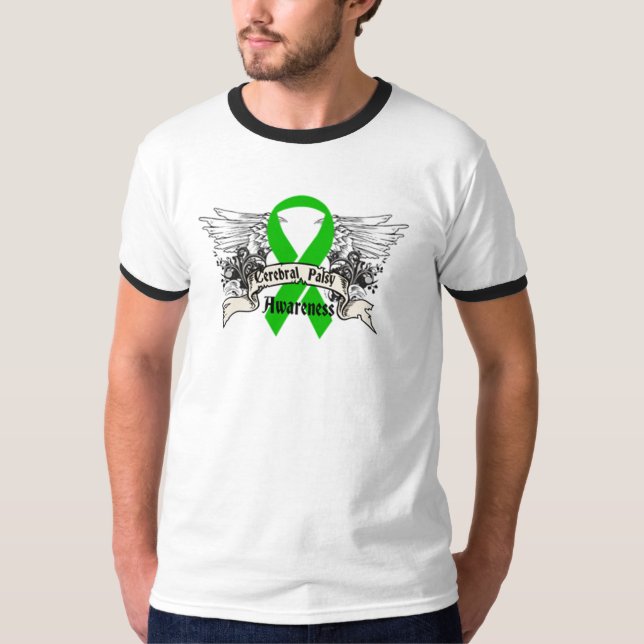 T-shirts Paralisia cerebral (Frente)