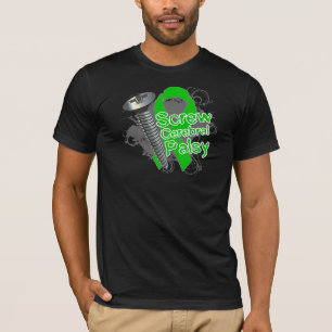 T-shirts Paralisia cerebral do parafuso
