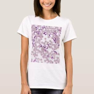 T-shirts Parasita Trypanosoma do sangue