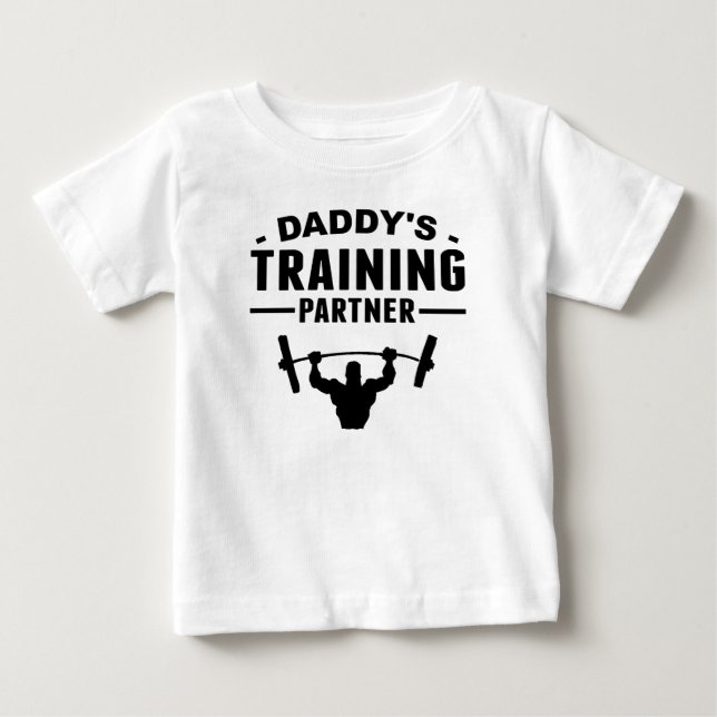 T-shirts Parceiro de treinamento de pais (Frente)