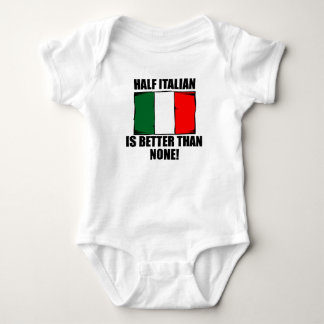 T-shirts Parcialmente italiano é melhor do que nenhuns