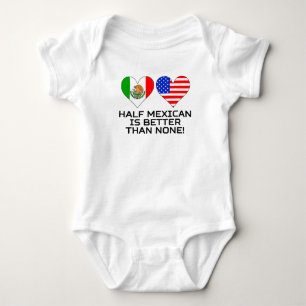 T-shirts Parcialmente mexicano é melhor do que nenhuns
