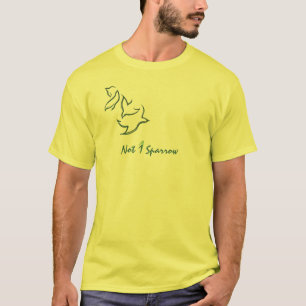T-shirts Pardais de queda "T "