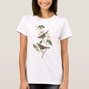 T-shirts pardal Branco-throated por Audubon
