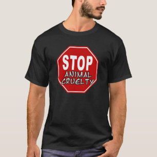 T-shirts Pare a crueldade animal