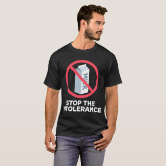 T-shirts Pare a intolerância