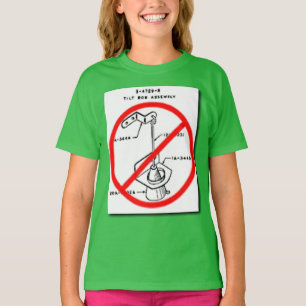 T-shirts Pare de inclinar