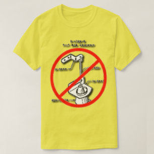 T-shirts Pare de inclinar