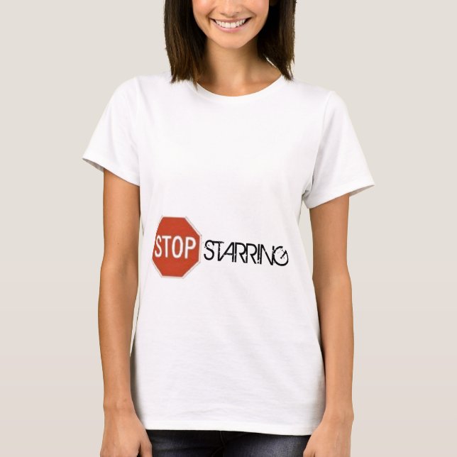 T-SHIRTS PARE DE OLHAR FIXAMENTE (Frente)