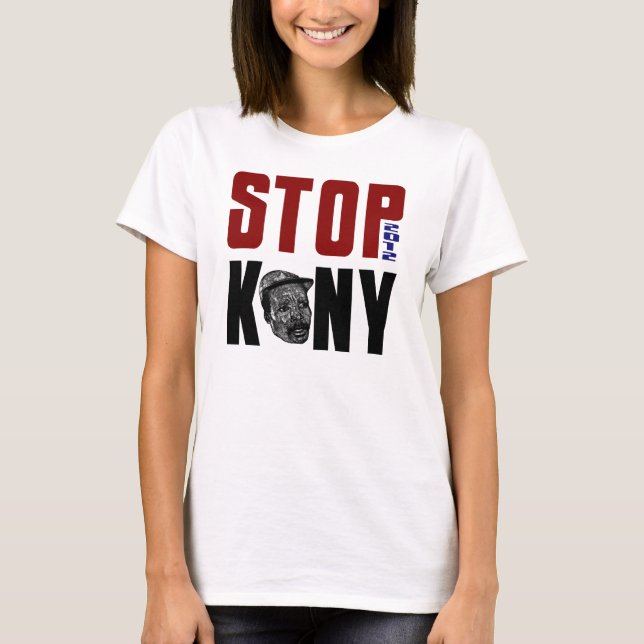 T-shirts Pare Kony 2012 (Frente)