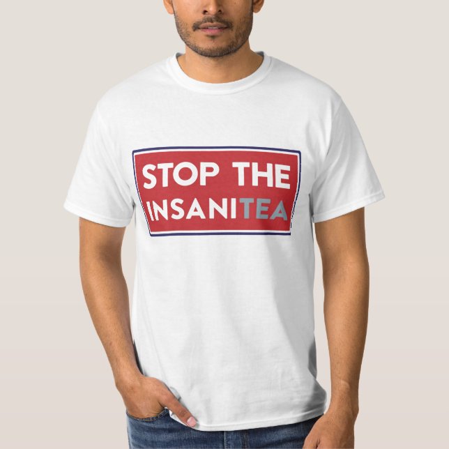 T-shirts Pare o InsaniTea (Frente)