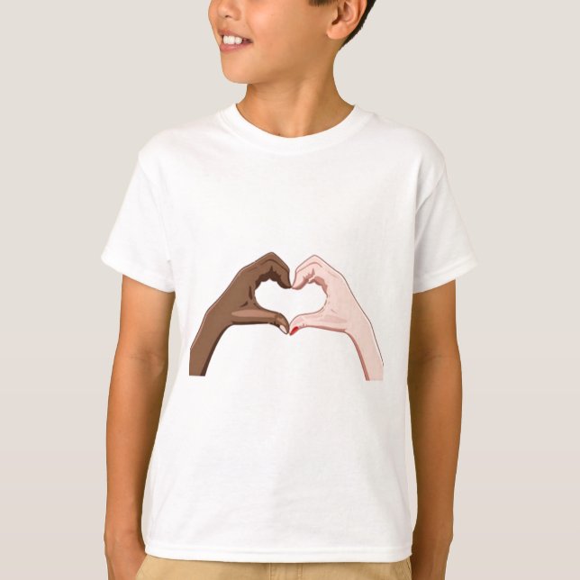 T-shirts Pare o racismo (Frente)