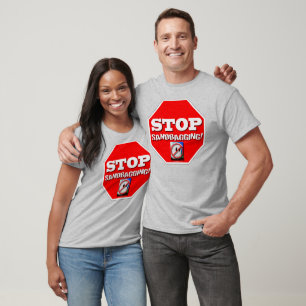 T-shirts Pare o Sandbagging!