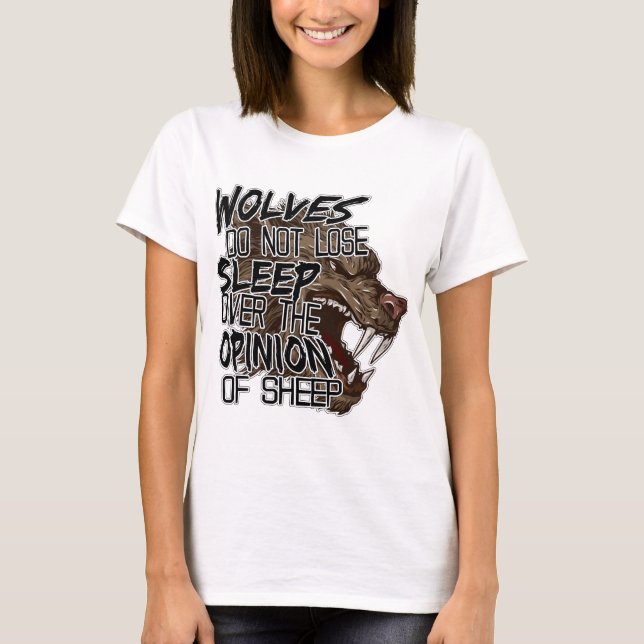 T-shirts Parecer Wolves (Frente)