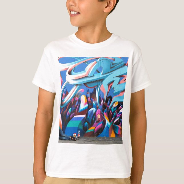 T-shirts Parede de Grafite Legal (Frente)