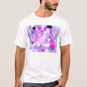 T-shirts parede de pedra roxa