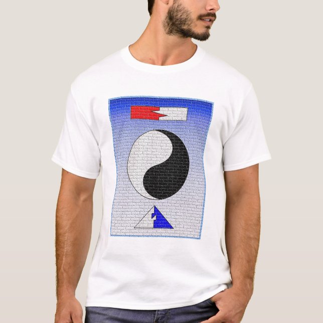T-shirts Parede do zen (Frente)