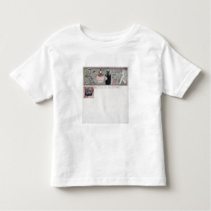 T-shirts "Parfois IL m'arrive" (tinta e w/c no papel)