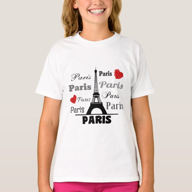 T-shirts Paris (Frente)