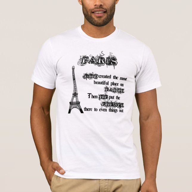 T-shirts Paris (Frente)