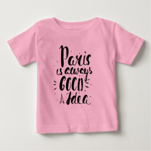 T-shirts Paris é sempre uma boa ideia
