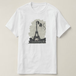 T-shirts paris eiffel tower jnf