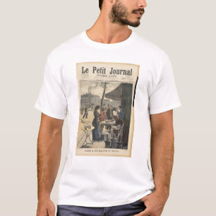 T-shirts Paris em seis horas na manhã