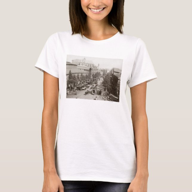 T-shirts Paris: Les Halles, C1900 (Frente)