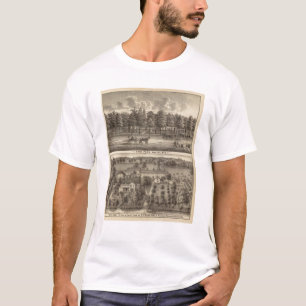 T-shirts Parque do leste, Racine e fazenda de Oakland