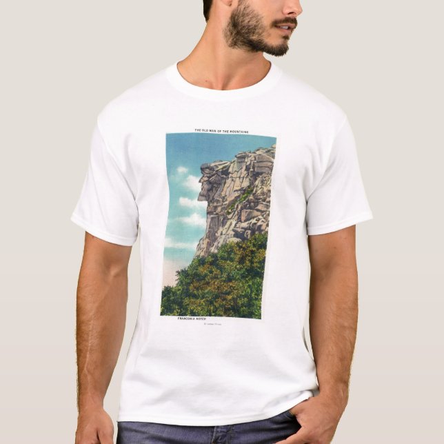 T-shirts Parque estadual do entalhe de Franconia (Frente)