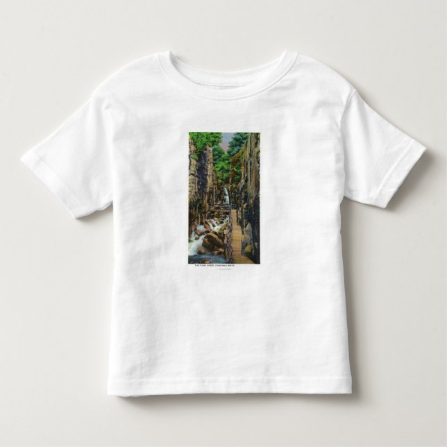 T-shirts Parque estadual do entalhe de Franconia (Frente)