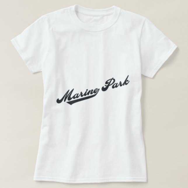 T-shirts Parque marinho (Frente do Design)