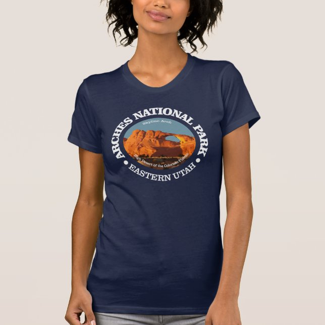 T-shirts Parque Nacional Arches (Frente)