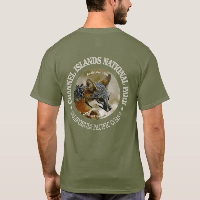 T-shirts Parque Nacional das Ilhas do Canal (Verso)
