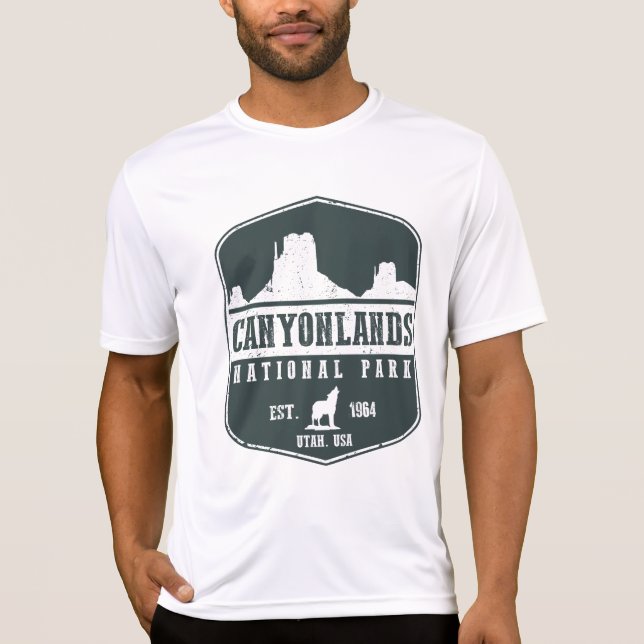 T-shirts Parque nacional de Canyonlands (Frente)