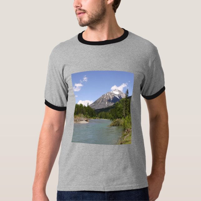 T-shirts Parque nacional de geleira (Frente)