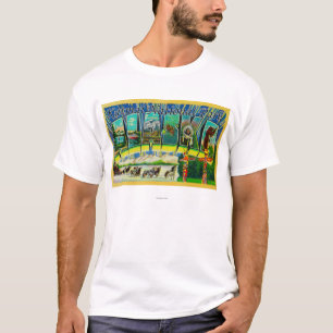 T-shirts Parque nacional de Katmai, Alaska - grandes cenas