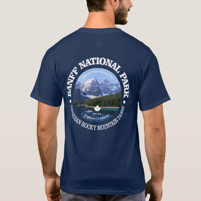 T-shirts Parque Nacional do Banff (C) (Verso)