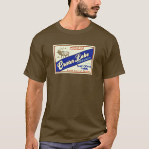 T-shirts Parque Nacional do Lago Crater (Elk)