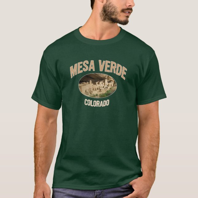 T-shirts Parque nacional do Mesa Verde (Frente)