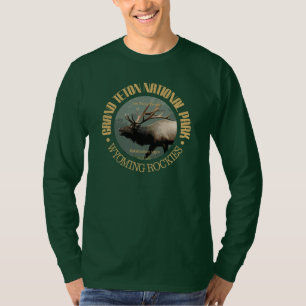T-shirts Parque nacional grande de Teton (alces)