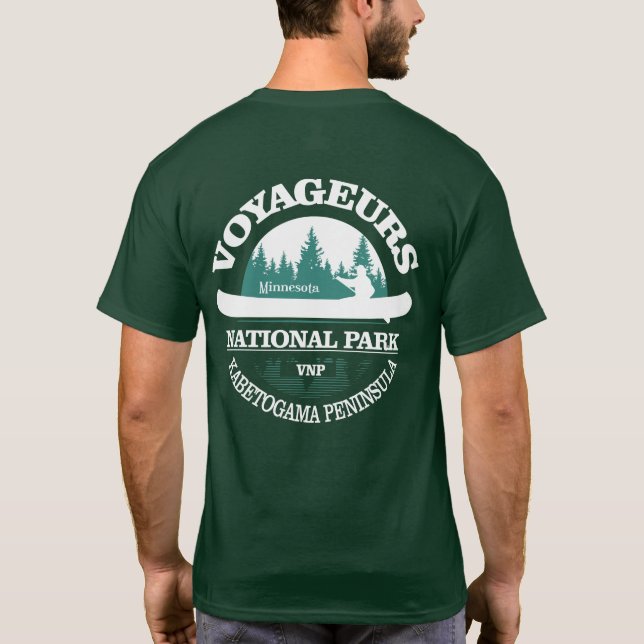 T-shirts Parque Nacional Voyageurs (Verso)