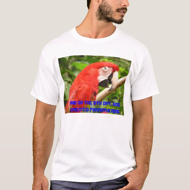T-shirts Parrothead (Frente)