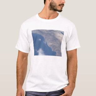 T-shirts Parte de Califórnia do sul como visto do espaço